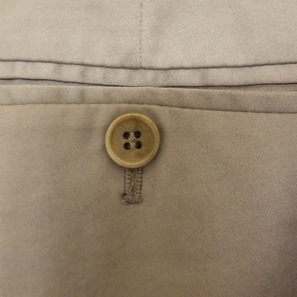 BCBG Gray Slacks Trousers - 2 - Picture 6 of 7